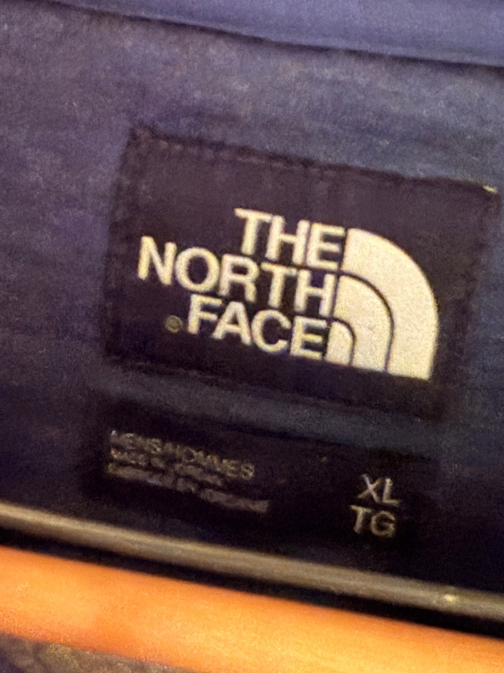 The North Face Men’s Navy Snap-Neck Fleece Pullover - Picture 3 of 3
